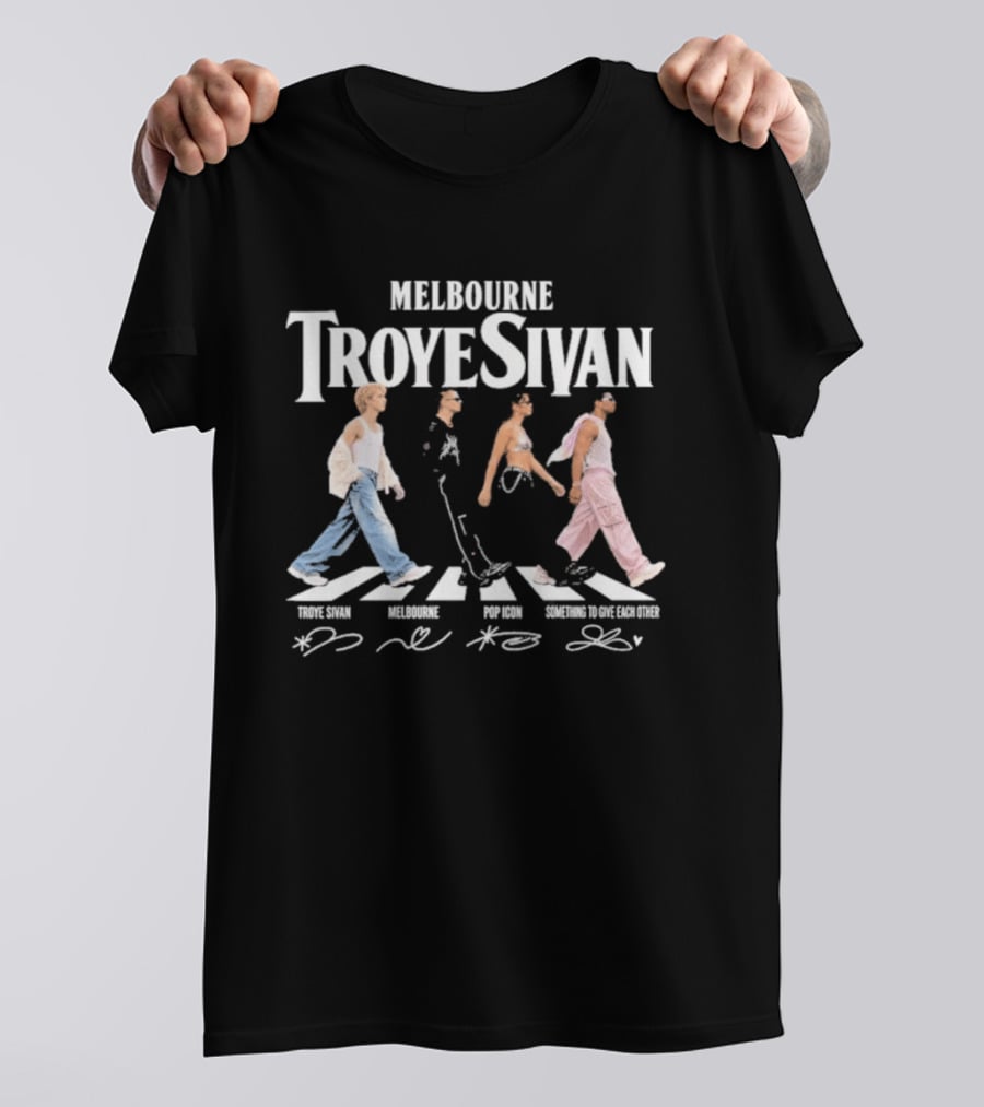 Troye Sivan Melbourne Something To Give Each Other Abbey Road T-Shirt
