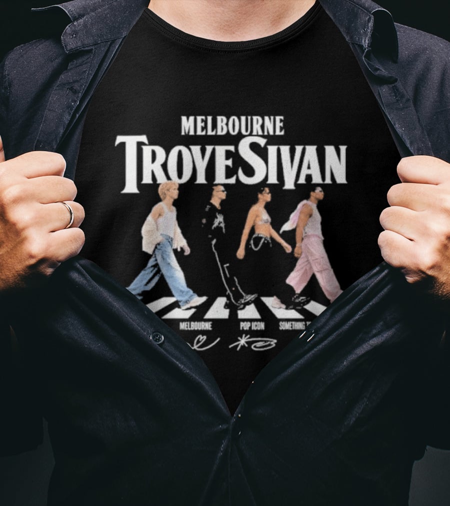 Troye Sivan Melbourne Something To Give Each Other Abbey Road T-Shirt