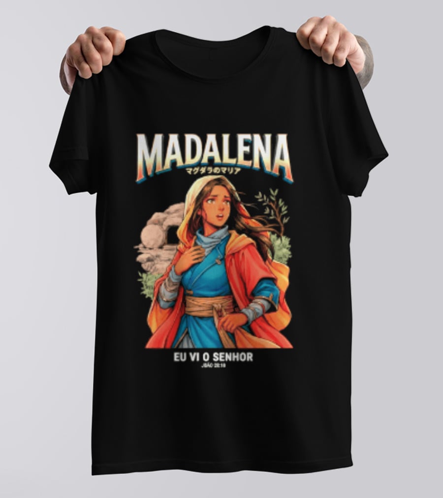 Madalena Eu Vi O Senhor Joao 20 18 Religious T-Shirt