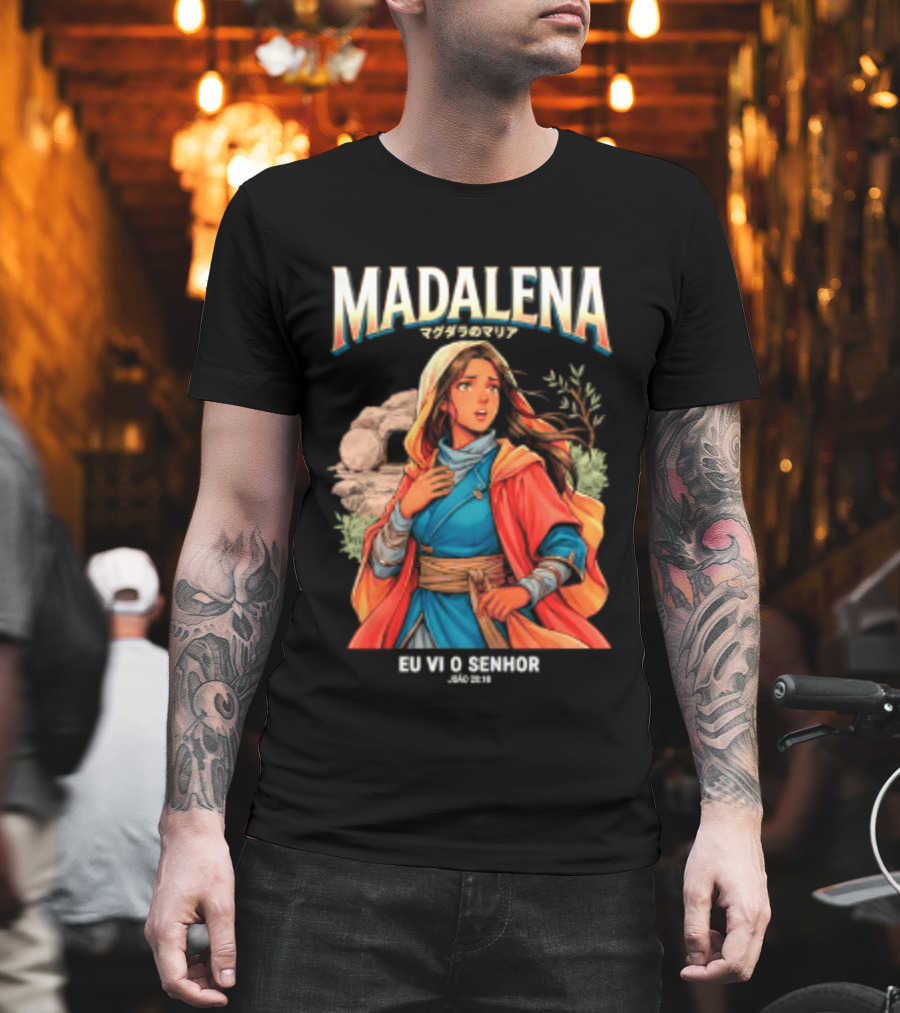 Madalena Eu Vi O Senhor Joao 20 18 Religious T-Shirt