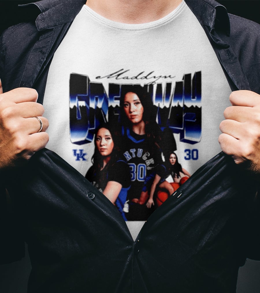 Maddyn Greenway 30 Kentucky Wildcats UK NTU Women's Basketball T-Shirt