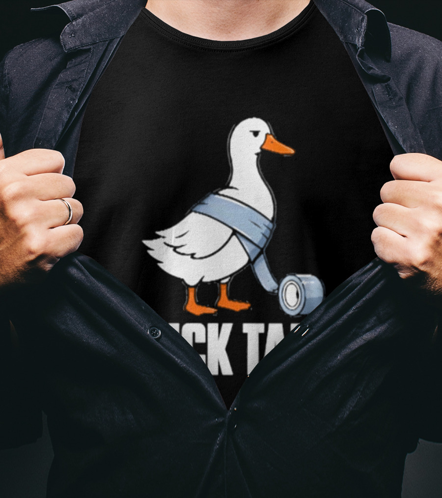 Duck With Tape Roll Duck Tape T-Shirt
