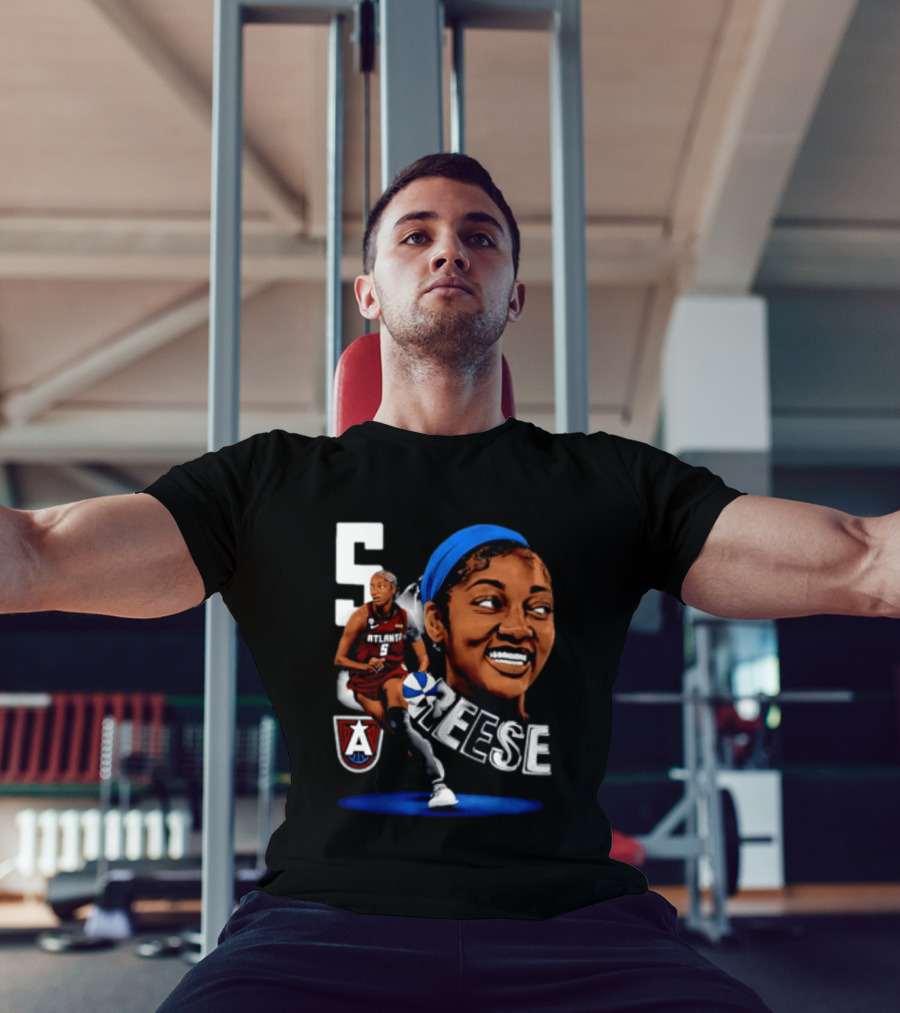 Angel Reese 5 Atlanta Dream WNBA Basketball Player Number 5 T-Shirt
