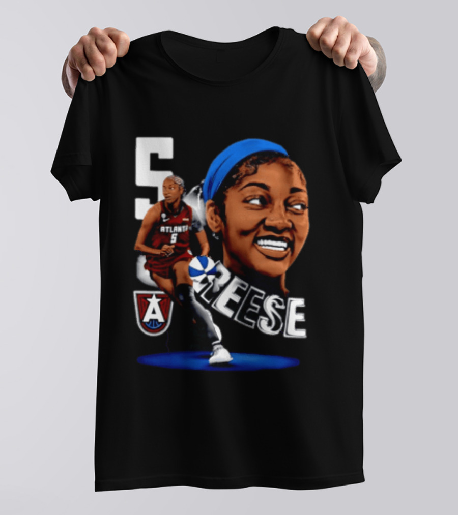 Angel Reese 5 Atlanta Dream WNBA Basketball Player Number 5 T-Shirt