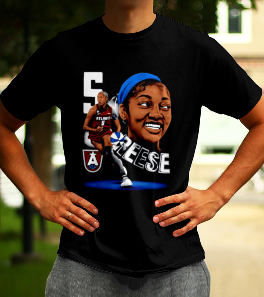 Angel Reese 5 Atlanta Dream WNBA Basketball Player Number 5 T-Shirt