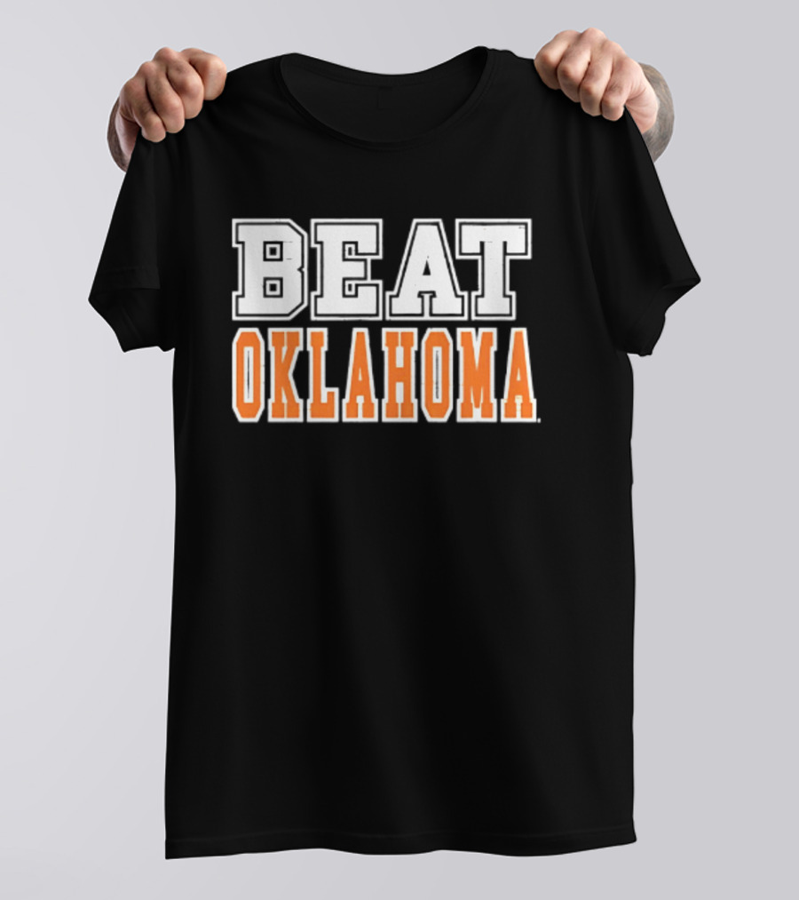 Beat Oklahoma Texas Longhorns NCAA Football Rivalry T-Shirt