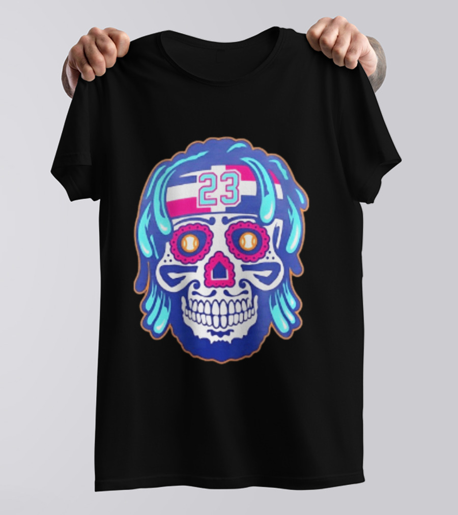 Fernando Tatis Jr. 23 San Diego Padres Sugar Skull T-Shirt
