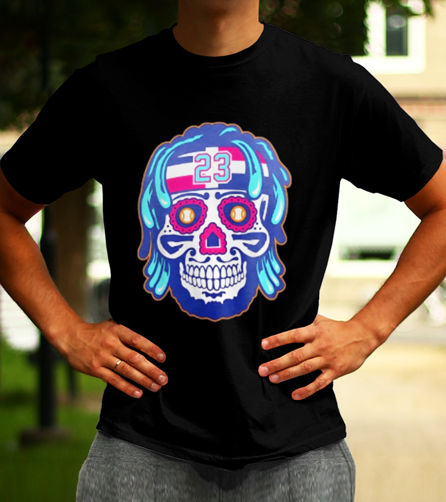 Fernando Tatis Jr. 23 San Diego Padres Sugar Skull T-Shirt