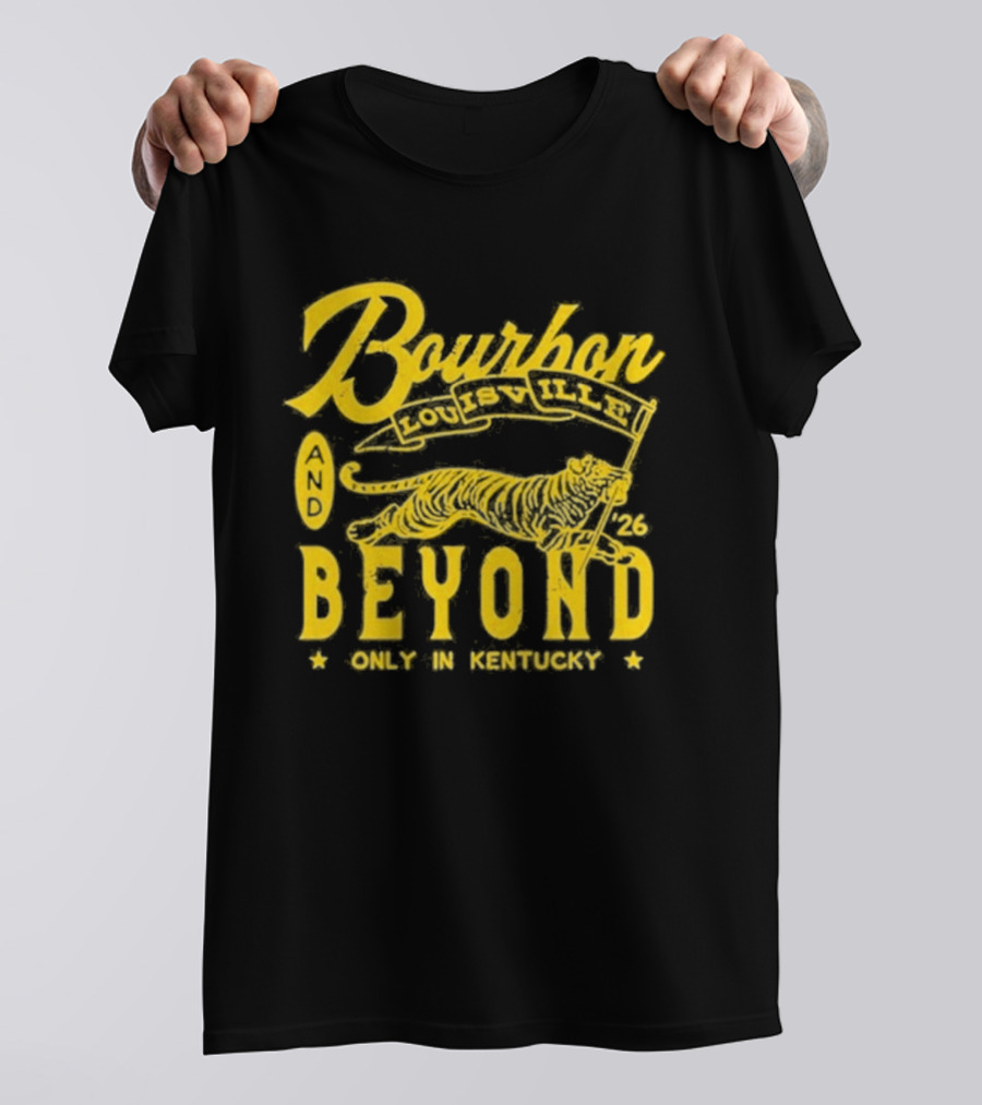 Bourbon And Beyond 2026 Festival Only In Kentucky Tiger T-Shirt