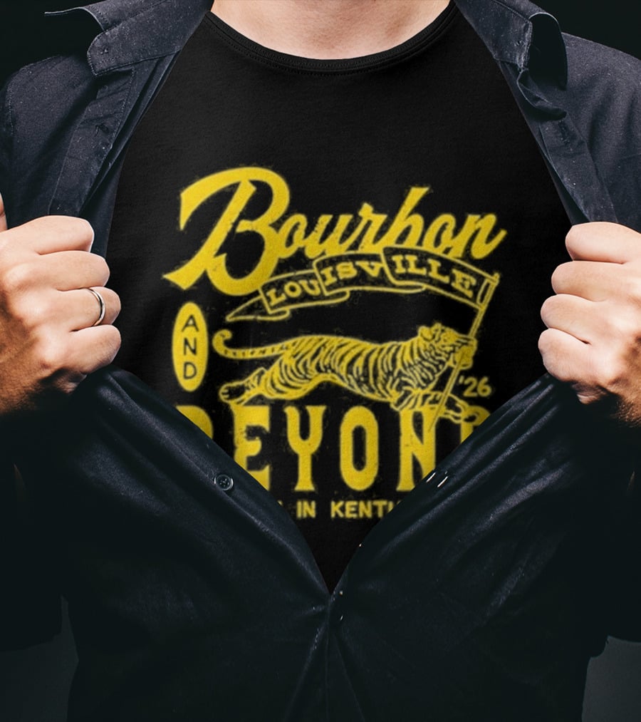 Bourbon And Beyond 2026 Festival Only In Kentucky Tiger T-Shirt