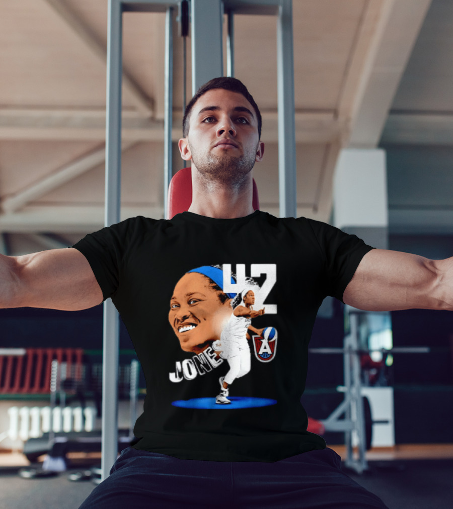 Brionna Jones 42 Atlanta Dream WNBA Basketball Player Sports T-Shirt
