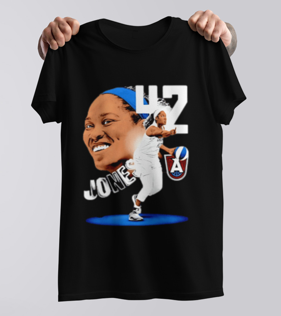 Brionna Jones 42 Atlanta Dream WNBA Basketball Player Sports T-Shirt