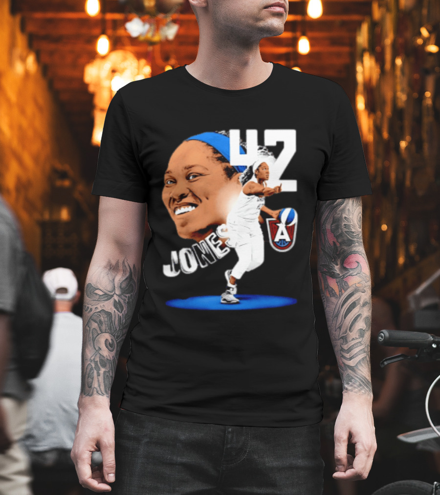 Brionna Jones 42 Atlanta Dream WNBA Basketball Player Sports T-Shirt