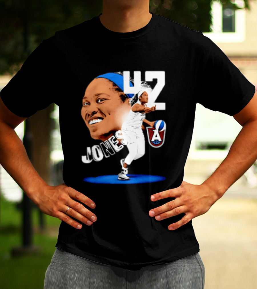 Brionna Jones 42 Atlanta Dream WNBA Basketball Player Sports T-Shirt