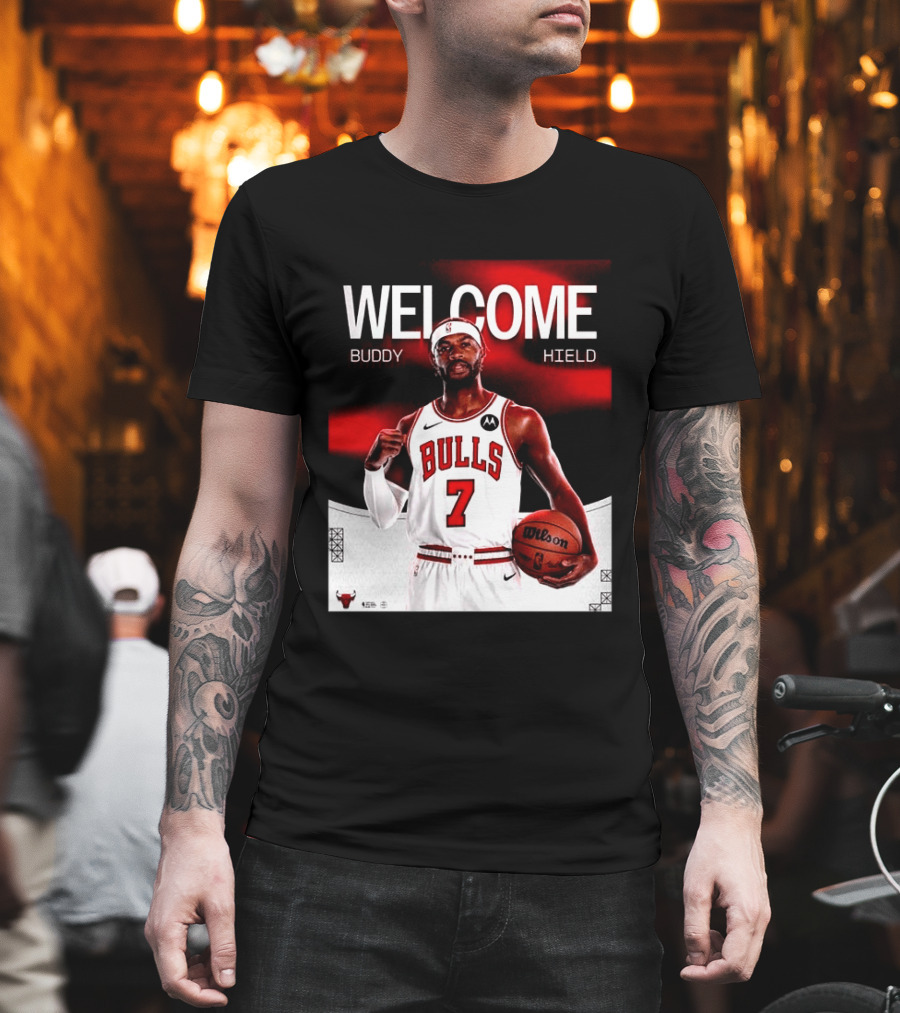 Buddy Hield 7 Chicago Bulls Welcome 2026 T-Shirt