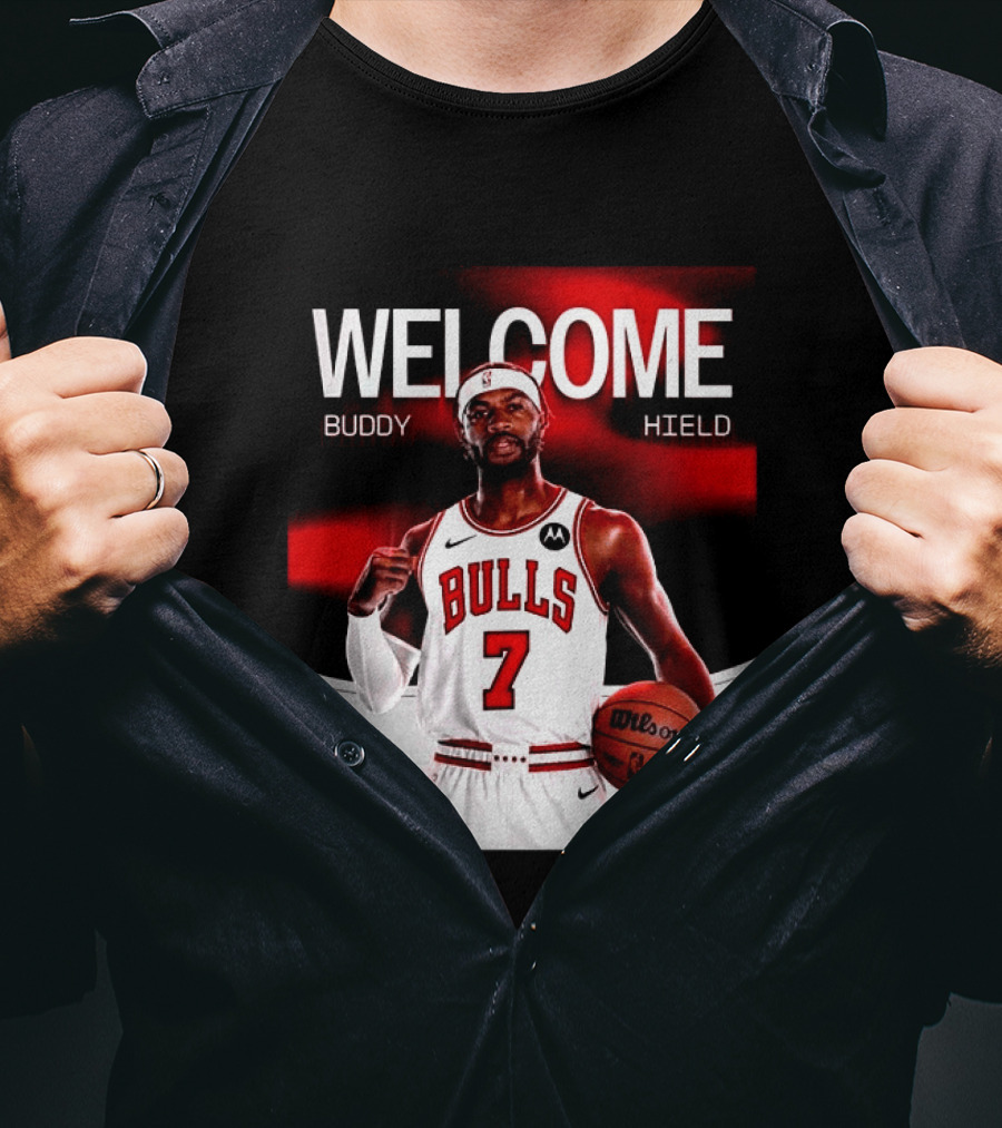 Buddy Hield 7 Chicago Bulls Welcome 2026 T-Shirt