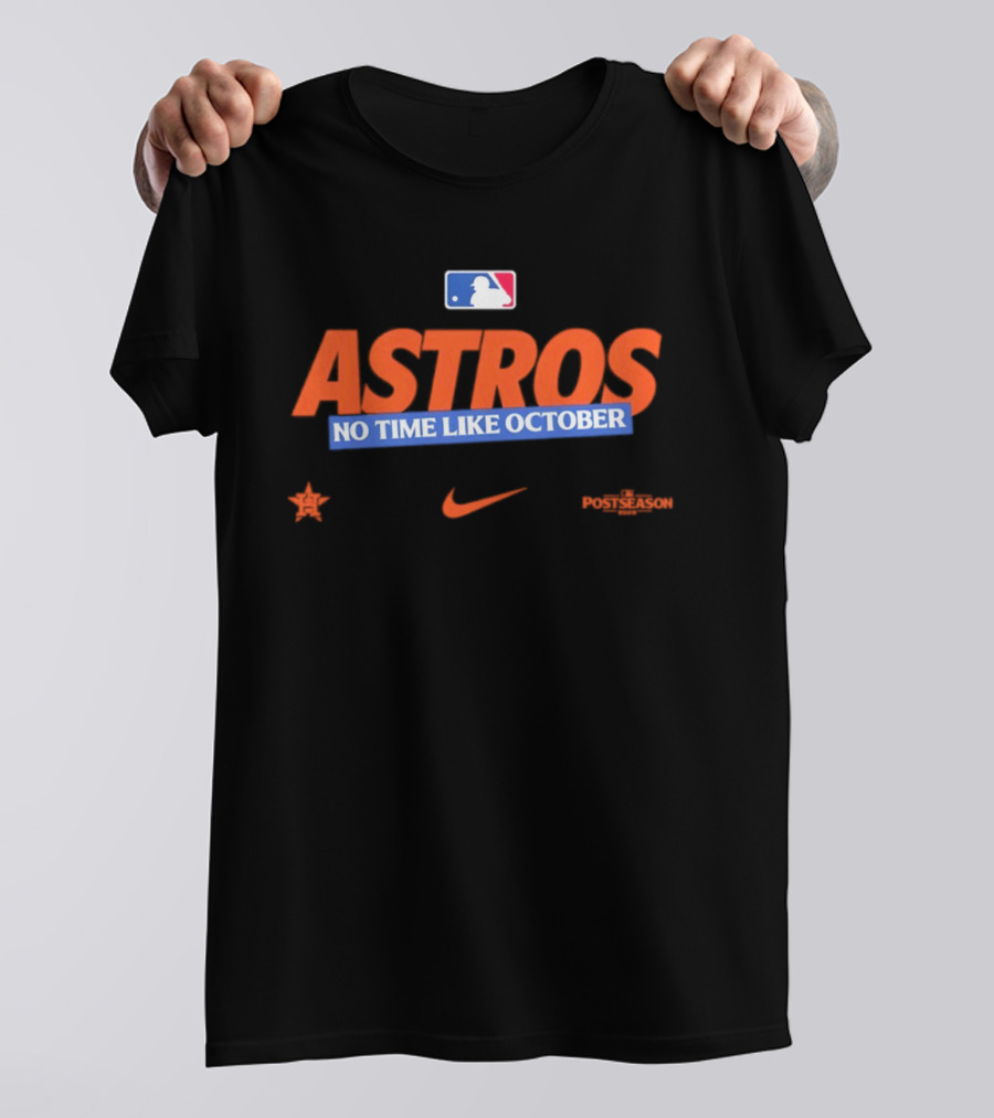 Houston Astros No Time Like October 2026 MLB Postseason Nike MLB T-Shirt