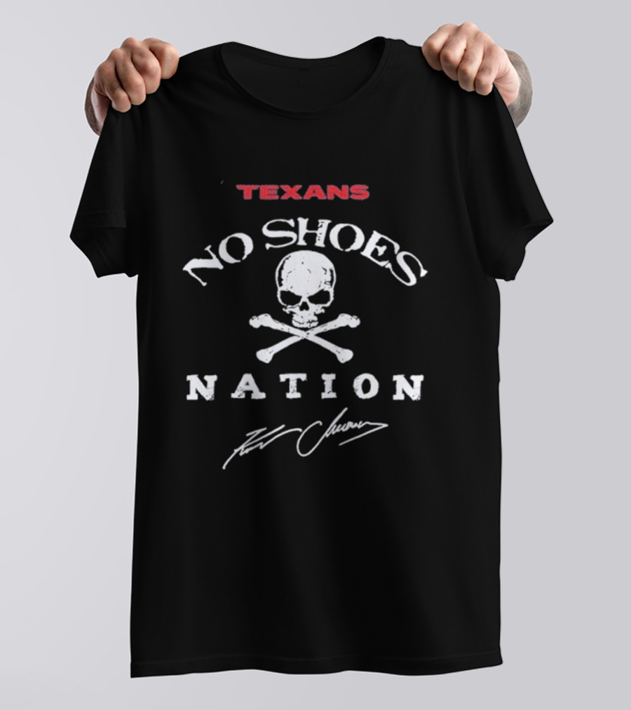 Texans No Shoes Nation Kenny Chesney 2027 Tour T-Shirt