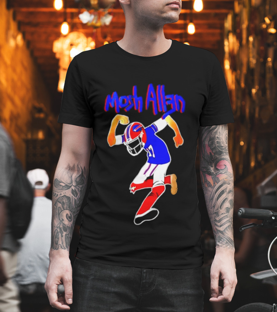 Buffalo Bills Josh Allen Mosh Allen Football Player T-Shirt