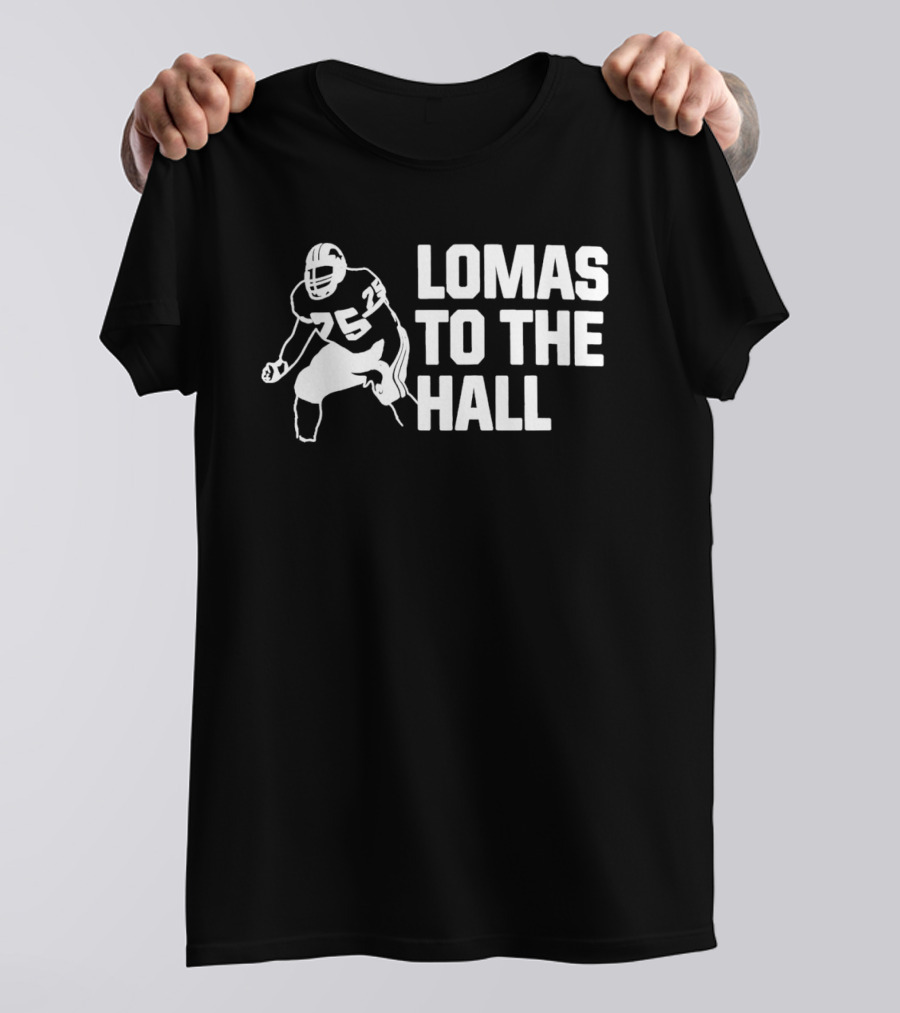 Lomas To The Hall Football Player T-Shirt
