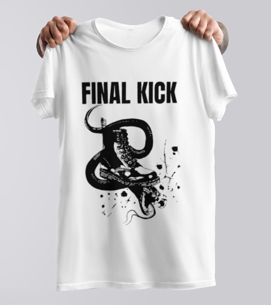 Final Kick Dr Martens Skinhead Punk Snake Boot And Snake T-Shirt