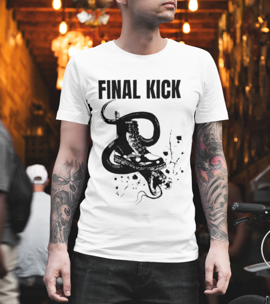 Final Kick Dr Martens Skinhead Punk Snake Boot And Snake T-Shirt