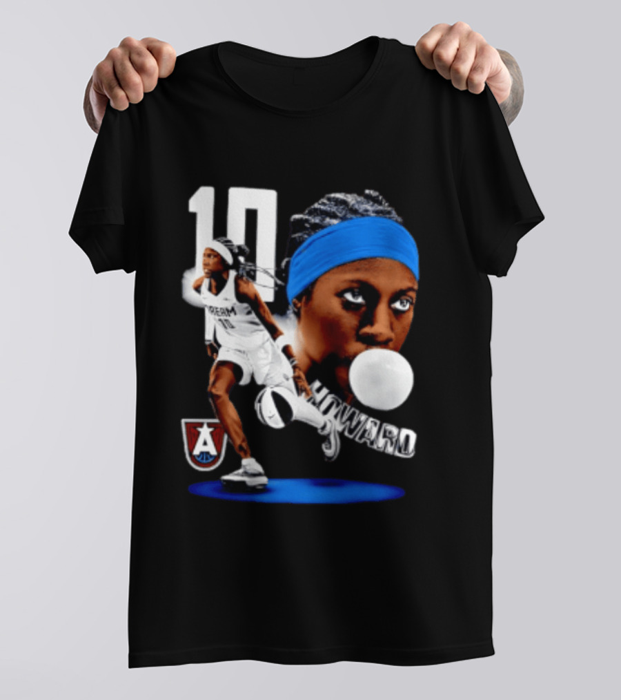 Rhyne Howard 10 Atlanta Dream Dual WNBA Basketball T-Shirt