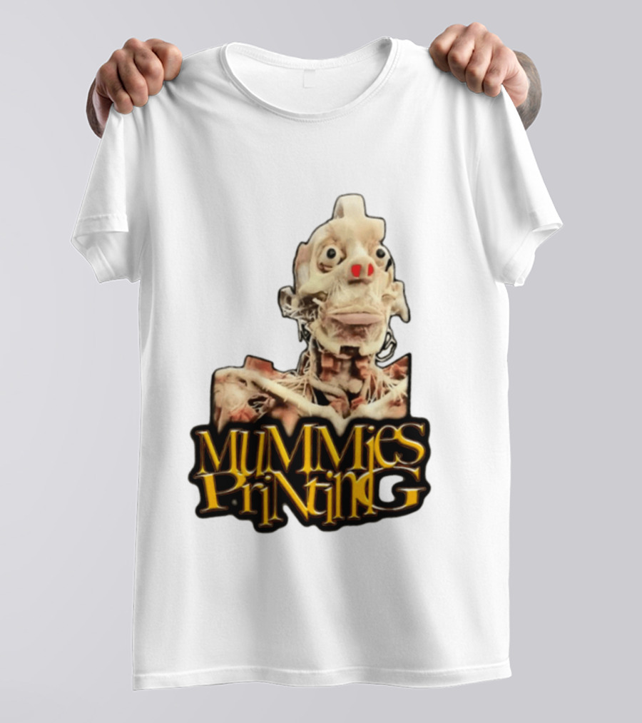 Mummies Printing Mummy Anatomy Skeleton Medical T-Shirt