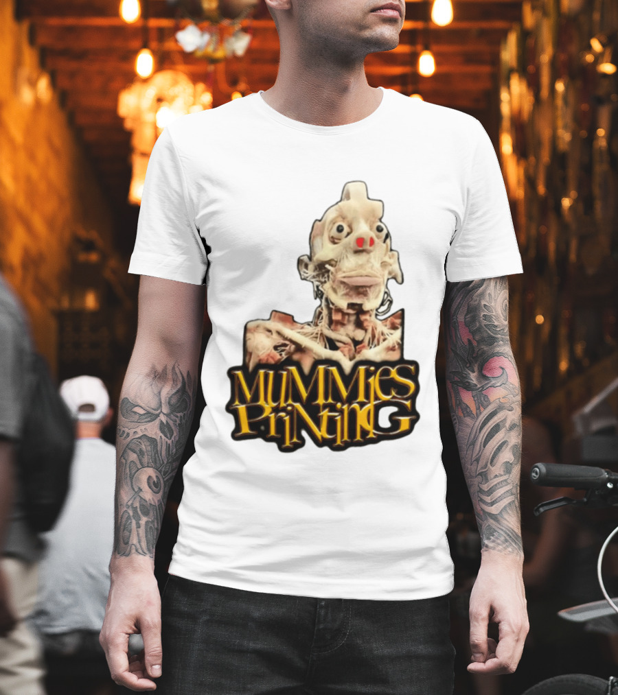 Mummies Printing Mummy Anatomy Skeleton Medical T-Shirt