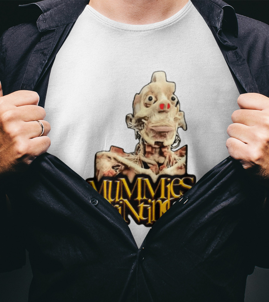 Mummies Printing Mummy Anatomy Skeleton Medical T-Shirt