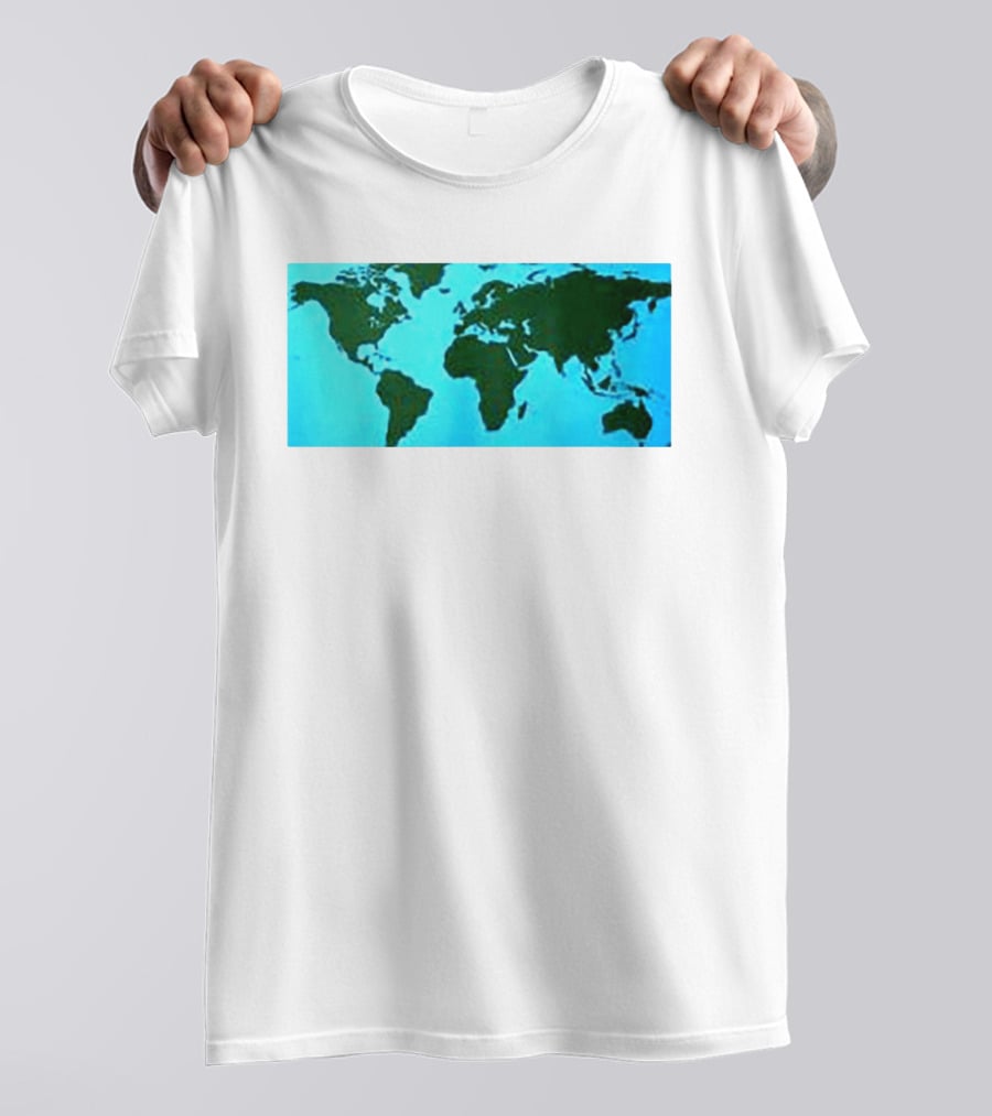 World Map Planet Earth Travel Adventure Journey T-Shirt