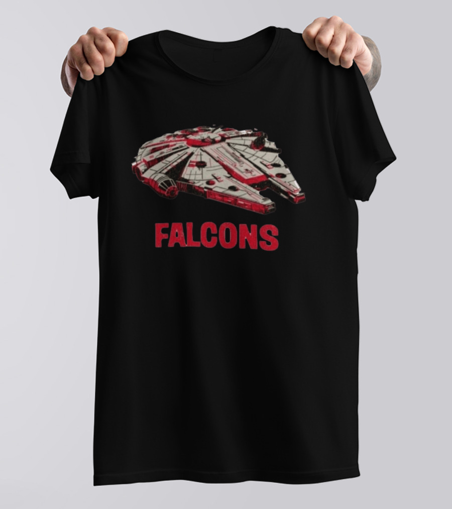 Atlanta Falcons Disney Star Wars Millennium Falcon T-Shirt