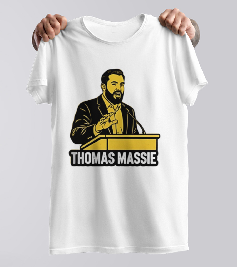 Thomas Massie Speaker Podium T-Shirt