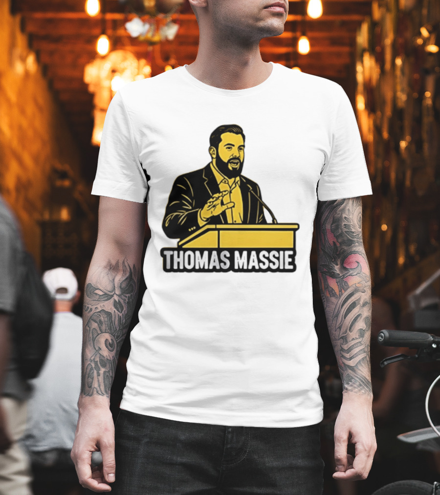 Thomas Massie Speaker Podium T-Shirt