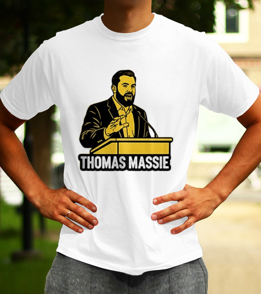 Thomas Massie Speaker Podium T-Shirt