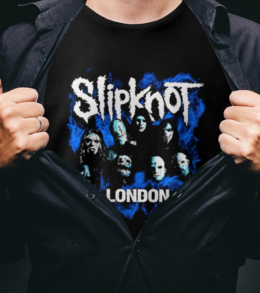 Slipknot London Event 2026 Pop Up Shop Wembley Stadium September 28 2026 T-Shirt