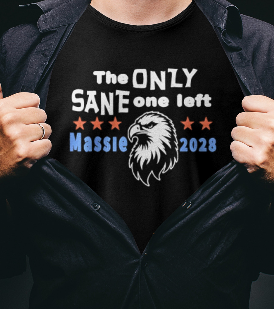 The Only Sane One Left Massie 2028 Eagle Stars T-Shirt