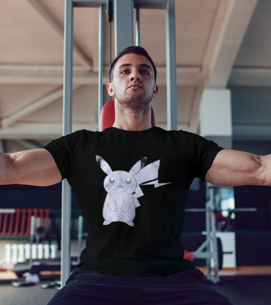 Thunderbolt Project Black Pikachu By Fragment And Pokémon Los Angeles T-Shirt