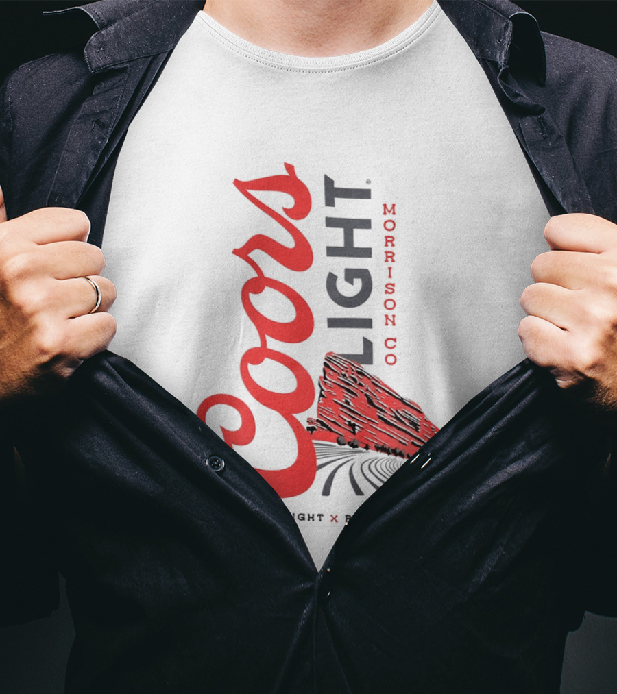 Coors Light Morrison CO Red Rocks 85 Years T-Shirt