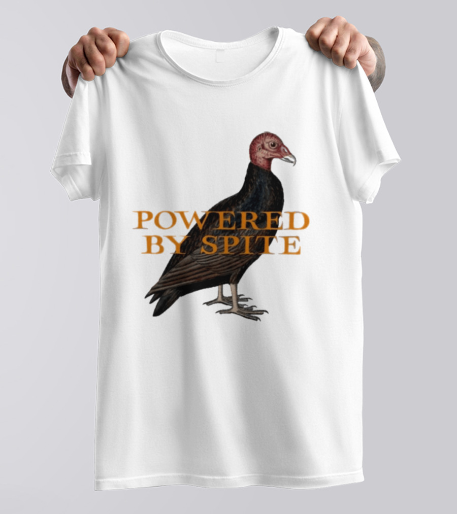 Powered By Spite Turkey Vulture T-Shirt