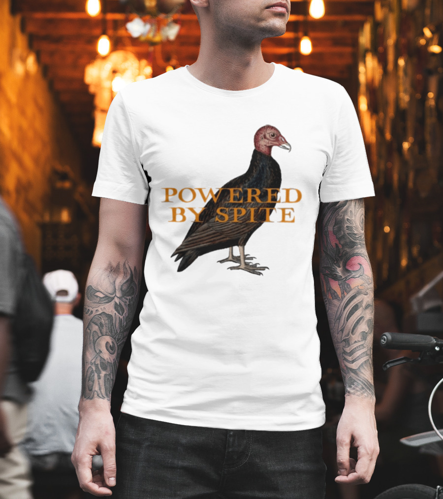 Powered By Spite Turkey Vulture T-Shirt