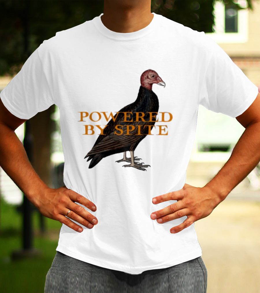 Powered By Spite Turkey Vulture T-Shirt