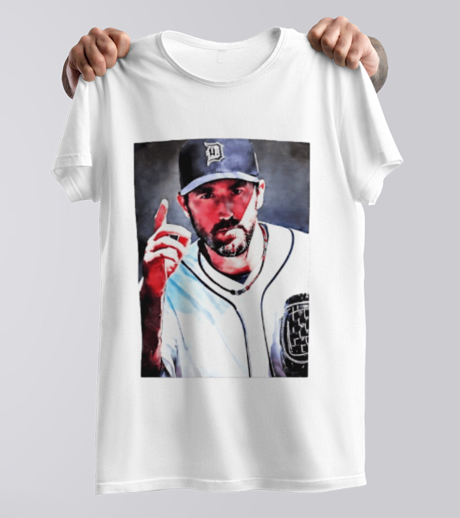 Spencer Torkelson Justin Verlander Detroit Tigers Baseball T-Shirt