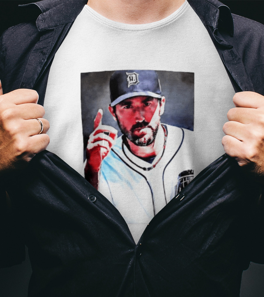 Spencer Torkelson Justin Verlander Detroit Tigers Baseball T-Shirt