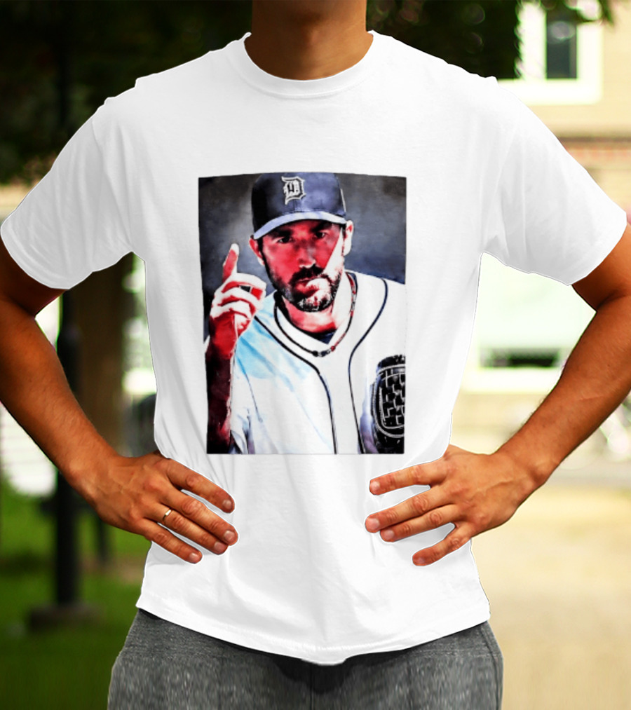 Spencer Torkelson Justin Verlander Detroit Tigers Baseball T-Shirt