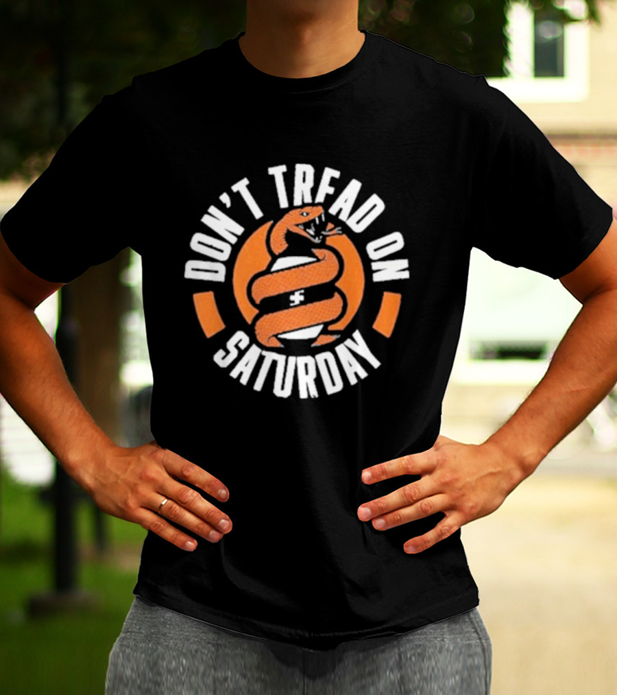 Blacksburg Va Don't Tread On Saturday Tour T-Shirt