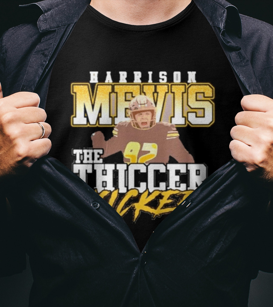 Harrison Mevis The Thicker Kicker 92 Football Celebration T-Shirt
