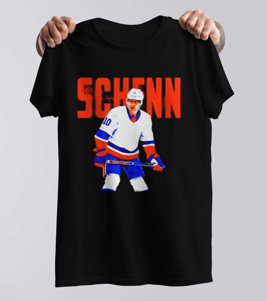 New York Islanders Brayden Schenn Grunge T-Shirt