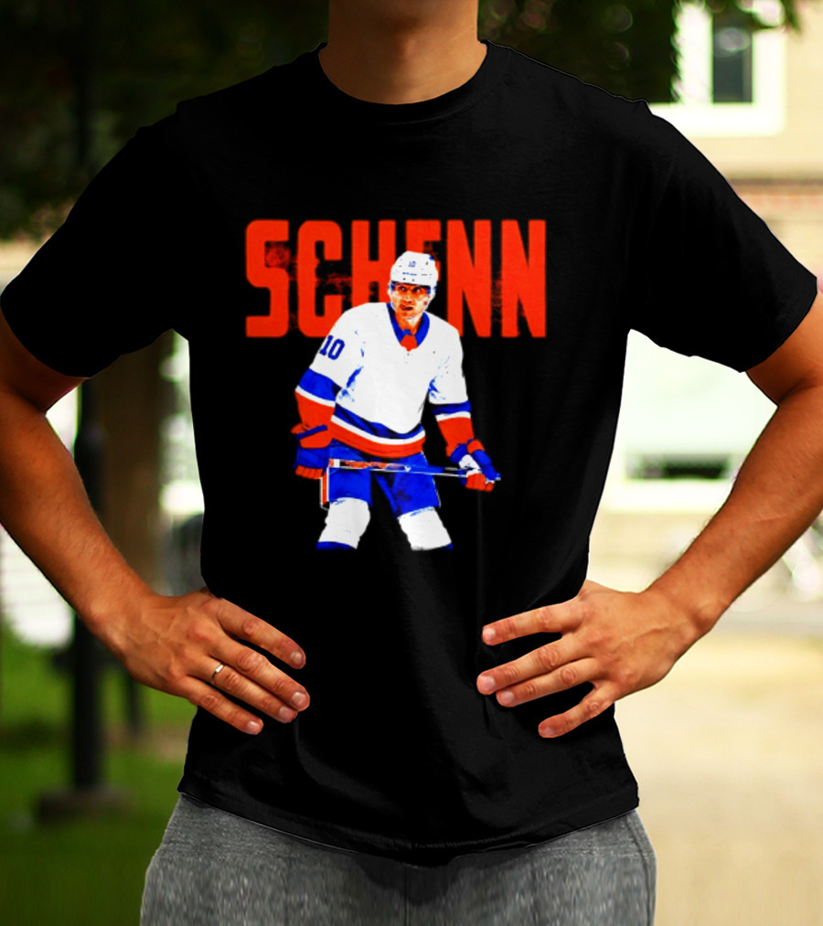 New York Islanders Brayden Schenn Grunge T-Shirt