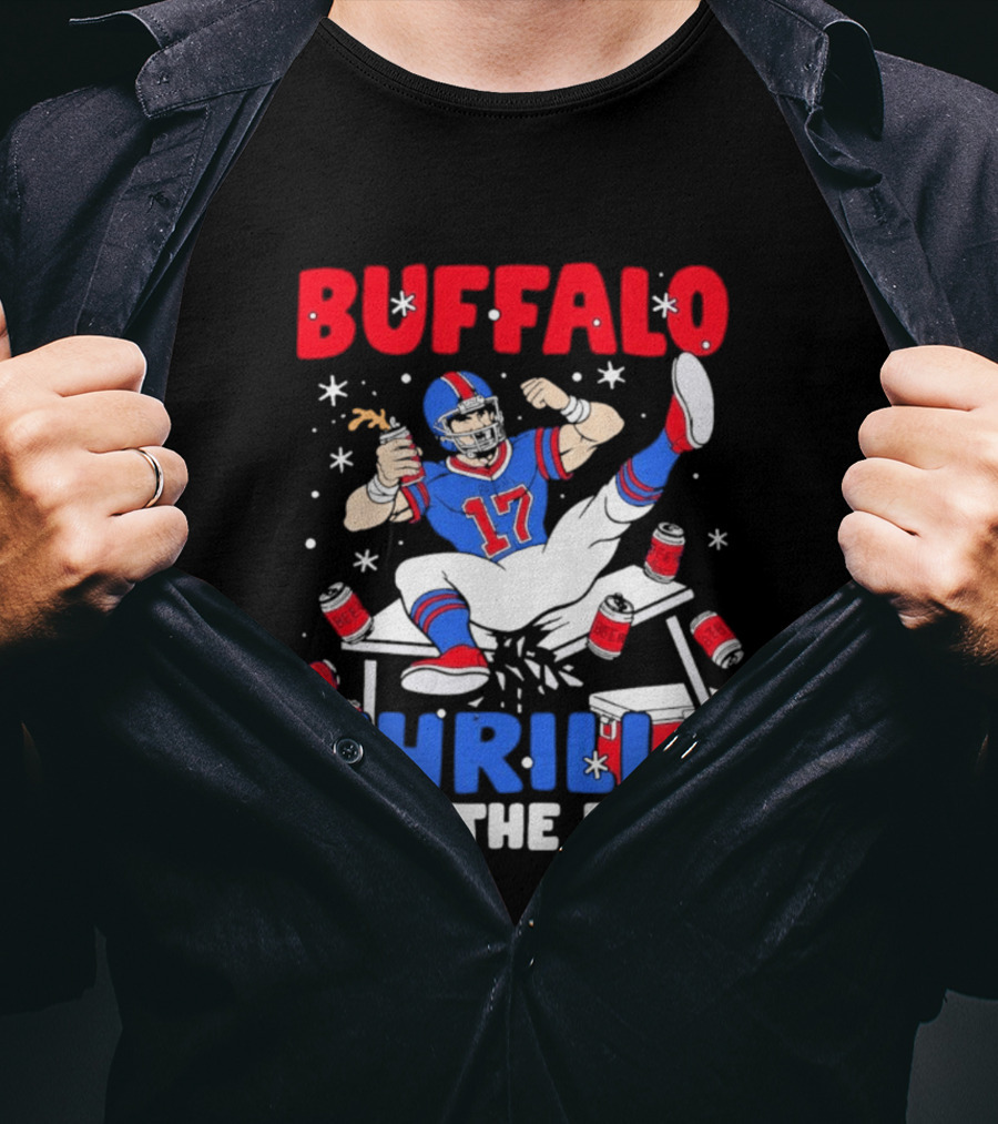 Buffalo Thrills For The Bills Celebration 17 Football T-Shirt